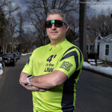 Men's 4' It's The Law Regular Fit Cycling Jersey