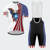 Men’s Personalized One Nation Under God Recumbent Trike Cycling Jersey & Kit