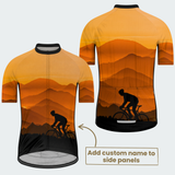 Men's Personalized Free Sunset Cycling Jersey & Kit