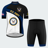 Men’s Personalized U.S. Navy Recumbent Trike Cycling Jersey & Kit