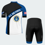 Men’s Personalized U.S. Air Force Recumbent Trike Cycling Jersey & Kit