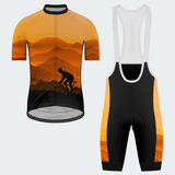 Men's Personalized Free Sunset Cycling Jersey & Kit