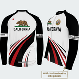 Men’s Personalized California Golden State Pride Cycling Jersey & Kit