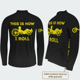 Men’s Personalized This Is How I Roll Recumbent Trike Cycling Jersey & Kit