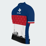 Men’s Texas City Skyline Stars Regular Fit Cycling Kit