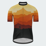 Men's Personalized Mountain Sunset Cycling Jersey & Kit