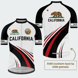 Men’s Personalized California Golden State Pride Cycling Jersey & Kit