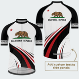 Men’s Personalized California Republic Pride Cycling Jersey & Kit