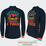 Men’s Personalized Retired & 3 Tired Recumbent Cycling Jersey & Kit
