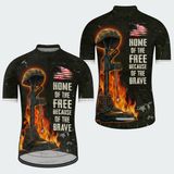 Men’s Fallen Soldier Tribute Cycling Jersey – Home of the Free