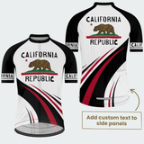 Men’s Personalized California Republic Bear Cycling Jersey & Kit