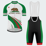 Men’s Personalized California Republic Heritage Bear Cycling Jersey & Kit