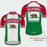 Men’s Personalized California Golden Bear Cycling Jersey & Kit