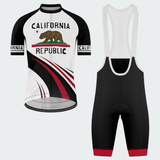 Men’s Personalized California Republic Bear Cycling Jersey & Kit