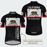 Men’s Personalized California Republic Golden State Cycling Jersey & Kit