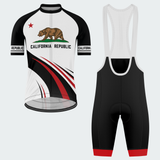 Men’s Personalized California Republic Pride Cycling Jersey & Kit