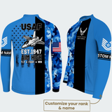 Men’s Personalized U.S. Air Force Aim High Recumbent Trike Cycling Jersey & Kit