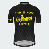 Men’s Personalized This Is How I Roll Recumbent Trike Cycling Jersey & Kit