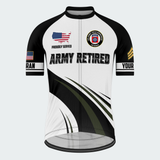 Men’s Personalized U.S. Army Retired 82nd Airborne Veteran Cycling Jersey