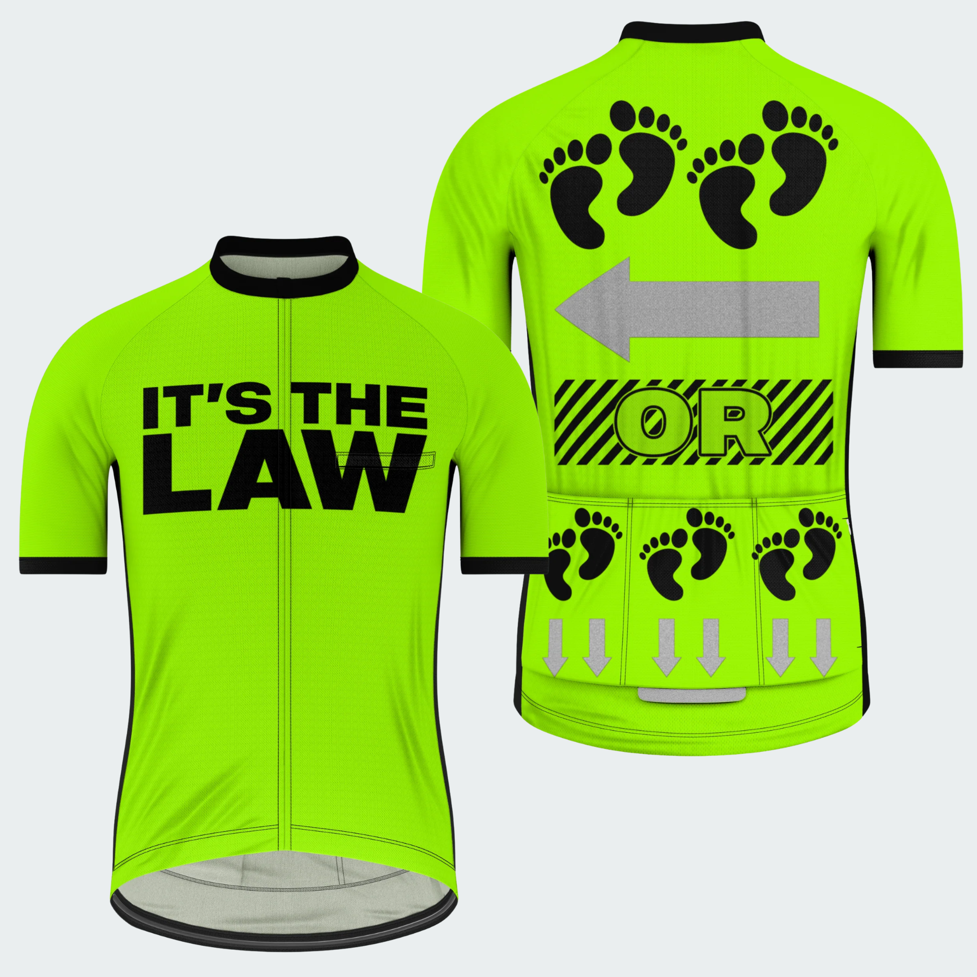 Men's 4FT Left Or 6FT Under Regular Fit Cycling Kit