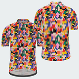 Men's Pixel Art Chaos Regular Fit Cycling Kit