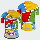 Men's Pop Art Cycle Repeat Cycling Kit