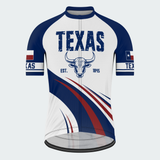 Men’s Personalized Texas Longhorn Lone Star Cycling Jersey & Kit