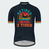 Men’s Personalized Retired & 3 Tired Recumbent Cycling Jersey & Kit