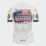 Men’s Personalized U.S. Army Veteran This We'll Defend Cycling Jersey & Kit