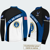 Men’s Personalized U.S. Air Force Recumbent Trike Cycling Jersey & Kit