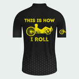 Men’s Personalized This Is How I Roll Recumbent Trike Cycling Jersey & Kit