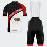 Men’s Personalized California Republic State Cycling Jersey & Kit