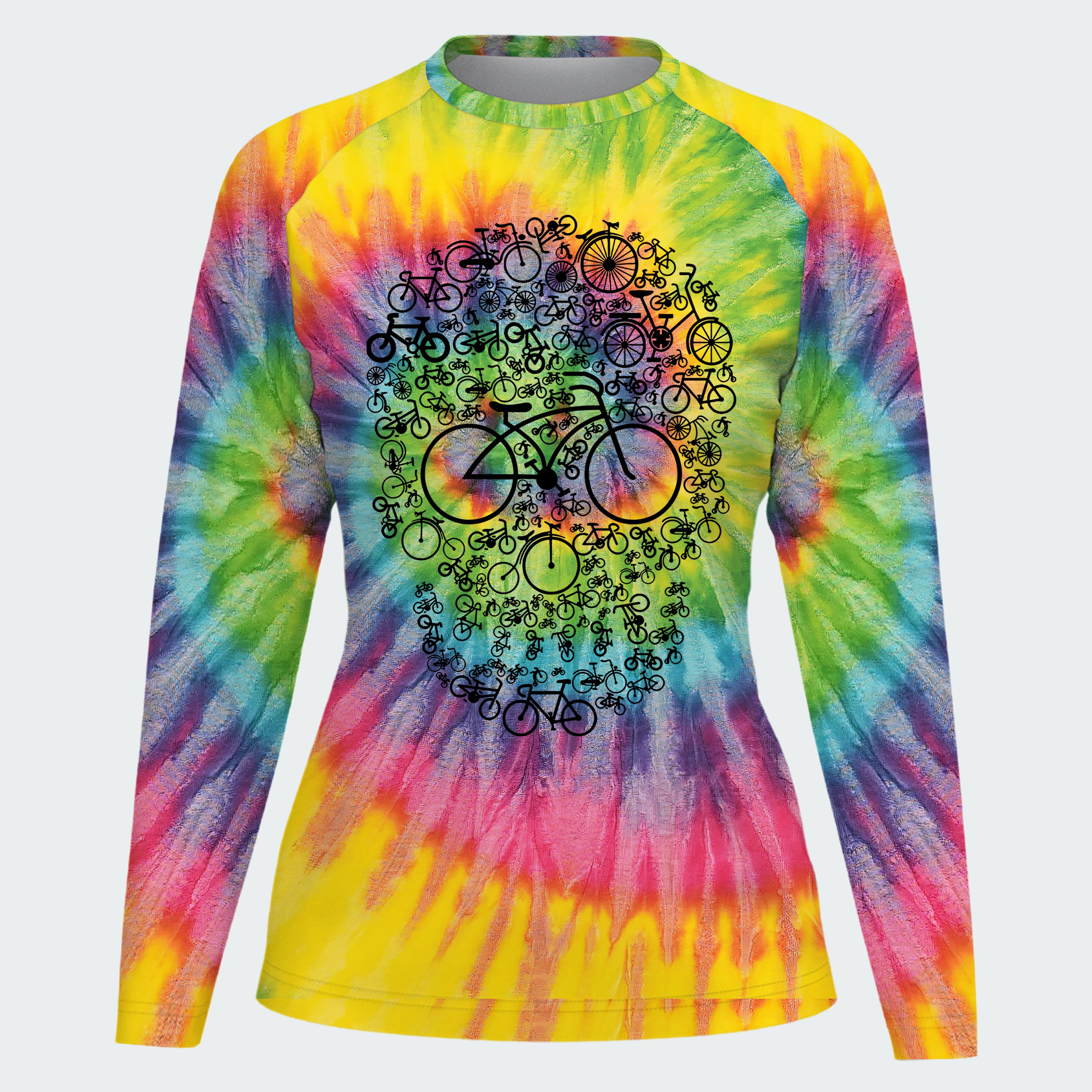 Women's Tie Dye Skull TeeCra