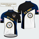 Men’s Personalized U.S. Navy Recumbent Trike Cycling Jersey & Kit