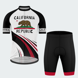 Men’s Personalized California Republic Bear Cycling Jersey & Kit