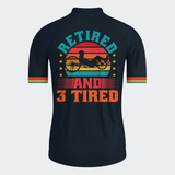 Men’s Personalized Retired & 3 Tired Recumbent Cycling Jersey & Kit