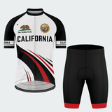 Men’s Personalized California Golden State Pride Cycling Jersey & Kit