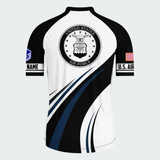 Men’s Personalized U.S. Air Force Retired Recumbent Trike Cycling Jersey & Kit