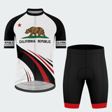 Men’s Personalized California Republic Pride Cycling Jersey & Kit
