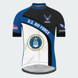 Men’s Personalized U.S. Air Force Recumbent Trike Cycling Jersey & Kit