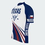 Men’s Personalized Texas Longhorn Lone Star Cycling Jersey & Kit
