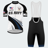 Men’s Personalized U.S. Navy Proudly Served Recumbent Trike Cycling Jersey & Kit