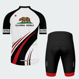 Men’s Personalized California Republic Pride Cycling Jersey & Kit