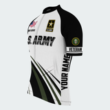 Men’s Personalized U.S. Army Proudly Served Recumbent Trike Cycling Jersey & Kit