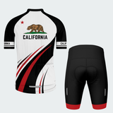 Men’s Personalized California Golden State Pride Cycling Jersey & Kit