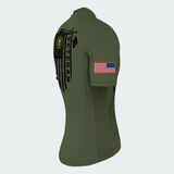 Men’s Personalized Proud Army Veteran Recumbent Trike Cycling Jersey & Kit