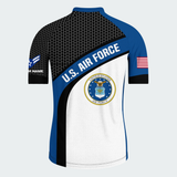 Men’s Personalized U.S. Air Force Recumbent Trike Cycling Jersey & Kit