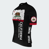 Men’s Personalized California Republic Golden State Cycling Jersey & Kit