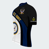 Men’s Personalized U.S. Navy Recumbent Trike Cycling Jersey & Kit