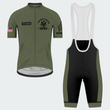 Men’s Personalized Proud Army Veteran Recumbent Trike Cycling Jersey & Kit